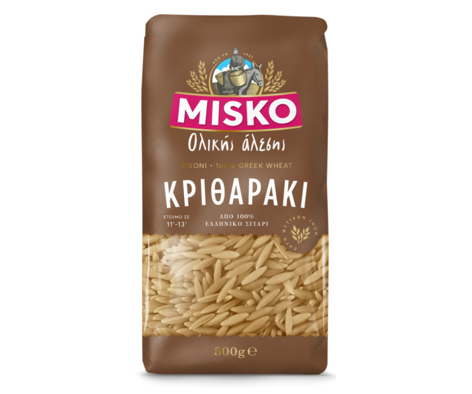 MISKO ORZO WHOLE WHEAT 500g