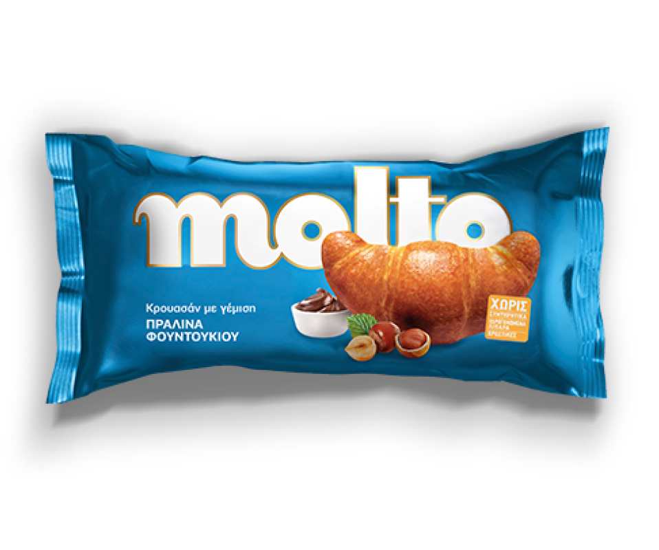 MOLTO HAZELNUT PRALINE CROISSANT 98g