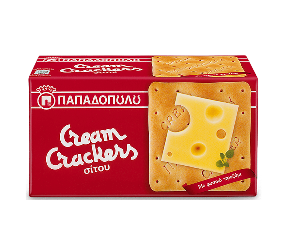 PAPADOPOULOU WHEAT CREAM CRACKERS 140g