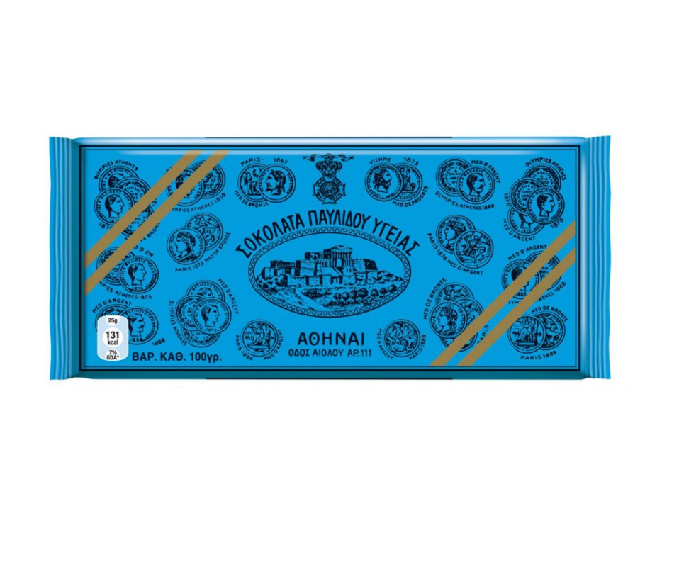 PAVLIDIS DARK CHOCOLATE BARS 100g