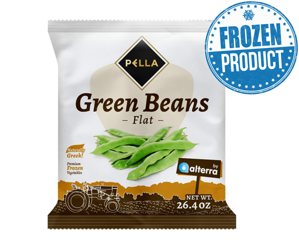 PELLA FLAT GREEN BEANS 750g