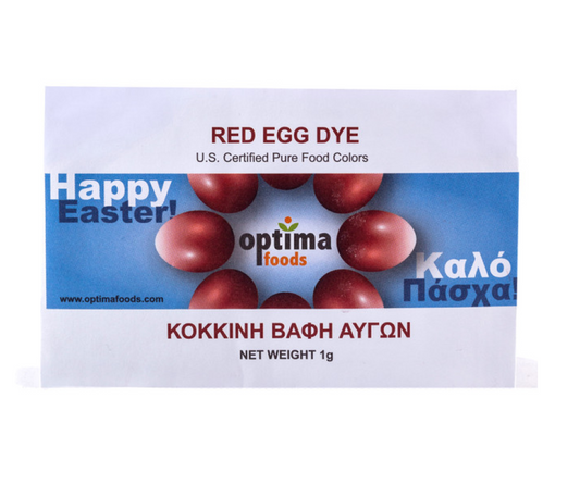 OPTIMA RED EGG DYE 1g