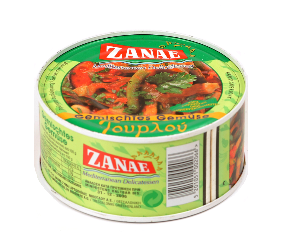 ZANAE MIXED VEGETABLES 10oz